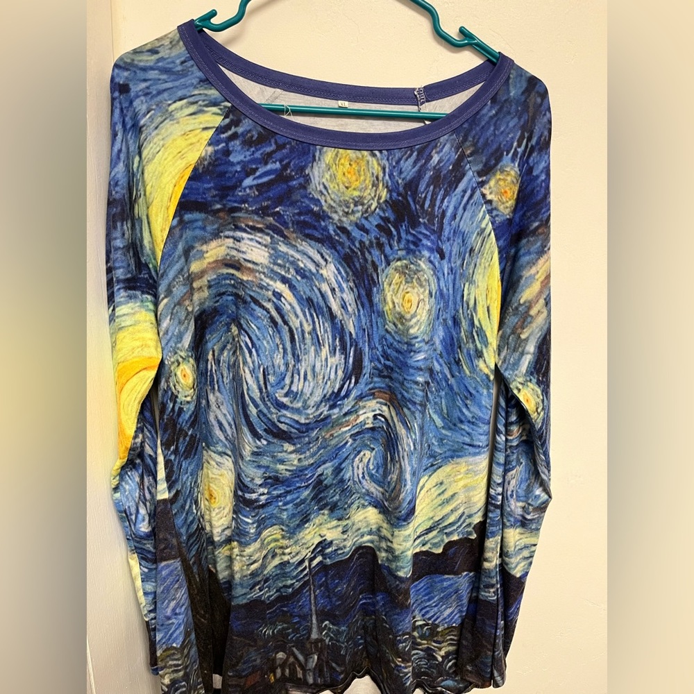 Van Gogh Long Sleeve TShirt
